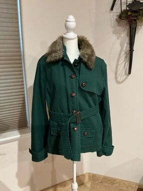Vintage classic GAP Jacketw/removeable Lining/Collar Size XL